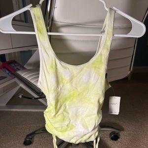 Hollister tie-dye tank w/ adjustable strings.